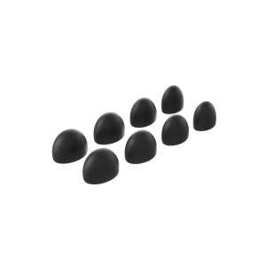 Loop Dream Foam-Silicone Ear Tips - Black (Mixed Sizes)